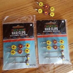 Day of the Dead hairclips